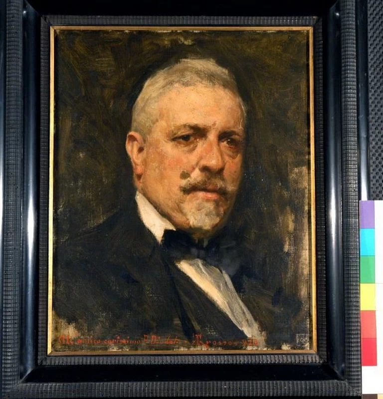 Ritratto del pittore Francesco Paolo Diodati - Collezione Michele Praitano, Campobasso